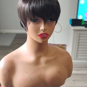 Short Dark Brown Pixie Wig - Unbranded